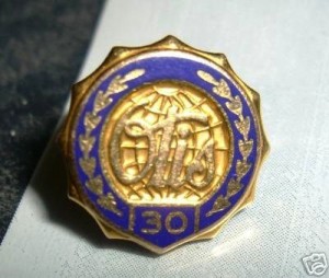 Vintage Otis Elevator Pin