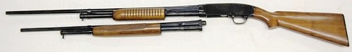 Winchester model 42 Winchester model 42 .410 pump shotgun, 1952, with rare second barrel (est. $1,500-$5,000).