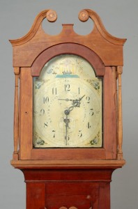 Read & Watson clock w Masonic Face