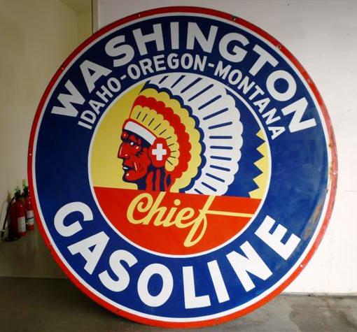 Washington Chief sign