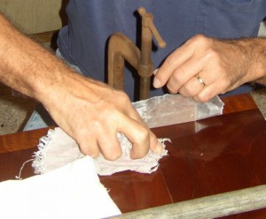 Wet rag