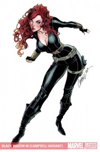 black widow 6 Campbell Variant