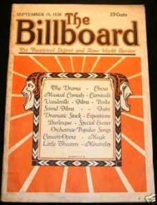 1932 billboard