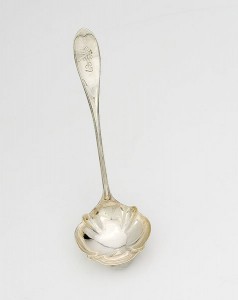 Coin Silver Ladle