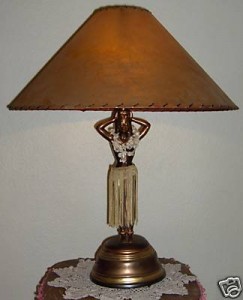 Hula Girl lamp
