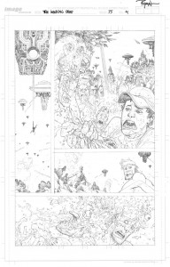 Walking Dead 75 splash page