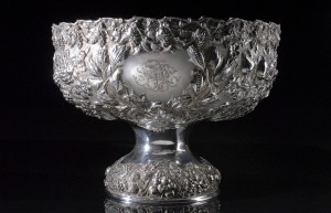 sterling silver punch bowl