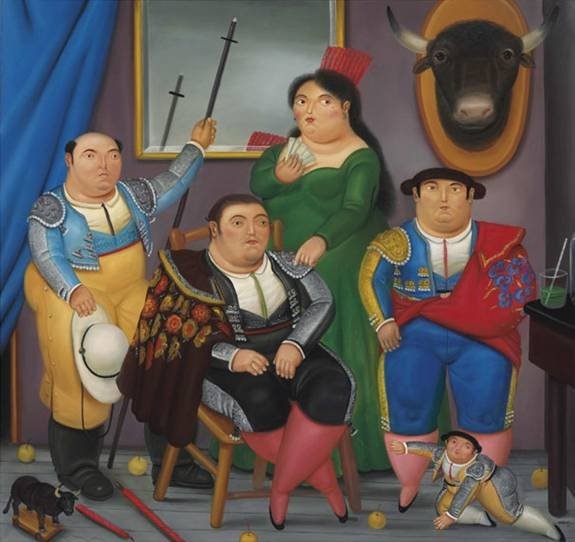 Botero Family Scene