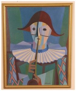 Harlequin painting