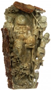 Jade figural group