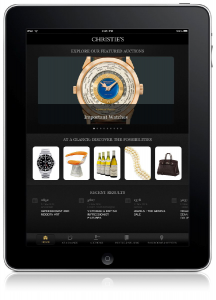 christies ipad app