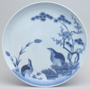 Best piece, Kakiemon bw plate, 17thC