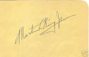 MLK signature