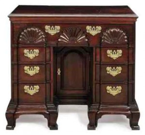 Mahogany Bureau Table