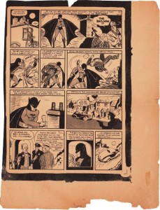 Detective Comics page 3 proof