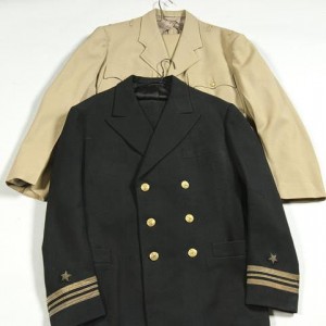 Navy officer's tunics
