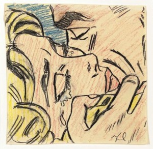 Kiss V Drawing