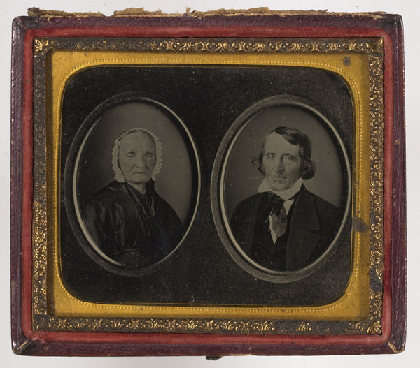TWO FRAMED DAGUERREOTYPE