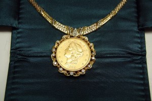 Coin necklace
