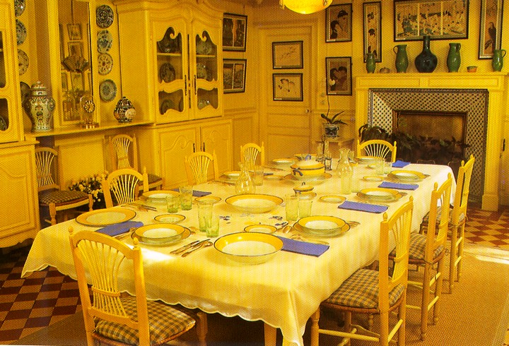Monet's dining room