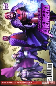 New Avengers 12 X-Men evolutions variant