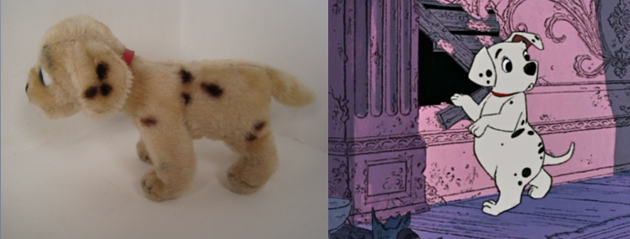 Steiff Rolly and Disney Rolly