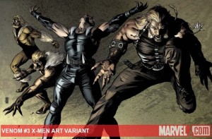 Venom #3 X-evolutions Sabretooth Variant