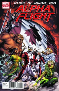 Alpha Flight #1 Eaglesham Variant