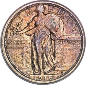 1916 Standing Liberty Quarter