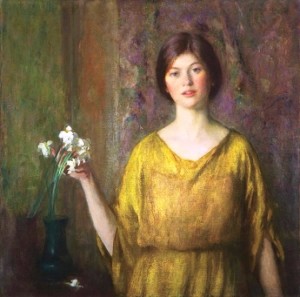 Young Woman in Yellow