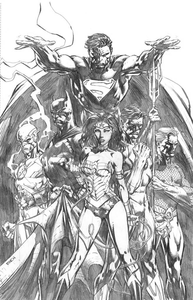Justice League Sketch