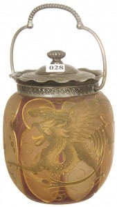 Amberina pitcher