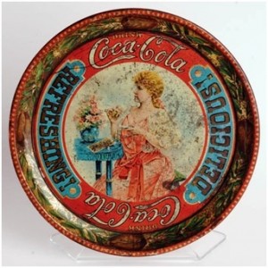 Coca-Cola tray