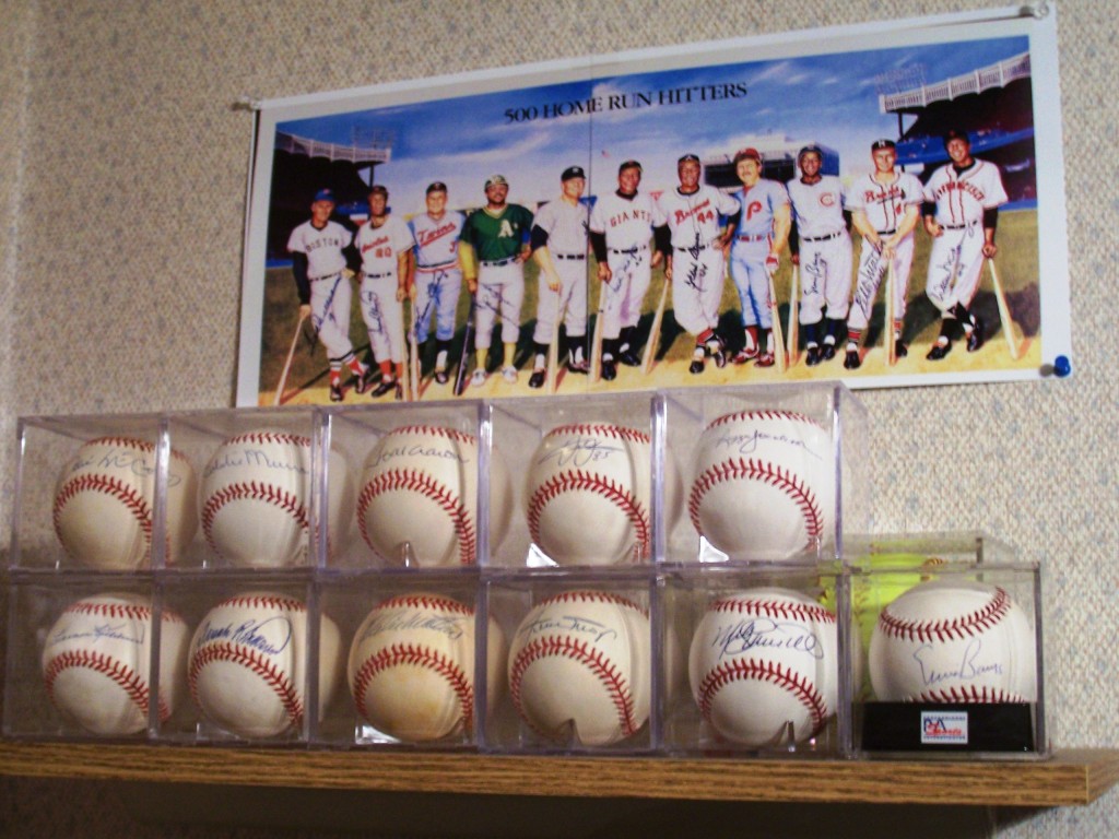 500 club baseball collection