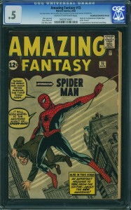 Amazing Fantasy 15 cgc .5