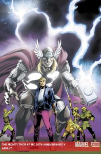 Mighty Thor #7 Alan Davis 50th Ann variant