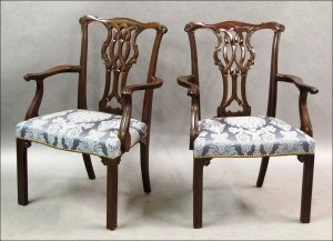 Chippendale chairs