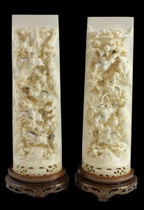 Ivory plaques