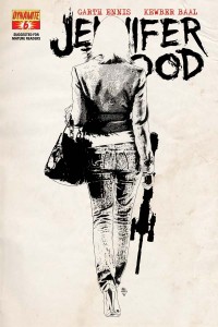 Jennifer Blood #6 Bradstreet B&W variant