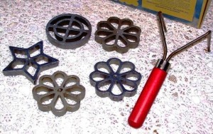 double-handled rosette set