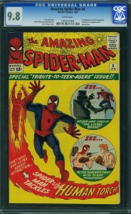 Amazing Spidey #8 1964