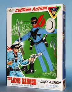 Captain Action The Lone Ranger Reissue Uniform and Equipment Set, Playing Mantis, 2000.