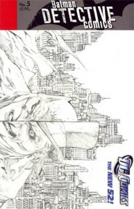 Detective Comics #5 Tony Daniel sketch variant