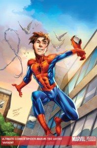 Ultimate Comics Spidey #6 Baegly variant