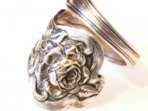 silver spoon ring
