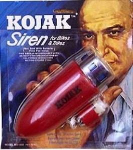 Kojak Siren from the 1970s TV series