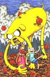 Adventure Time #1 Incentive Jeffrey Brown Variant Cover
