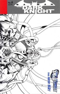 Batman The Dark Knight Vol 2 #6 Incentive David Finch Sketch Cover