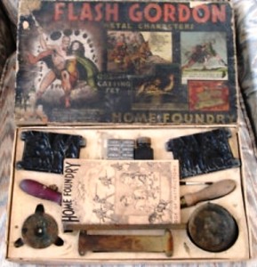 Flash Gordon Metal Characters Casting Set 1