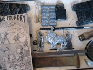 Flash Gordon Metal Characters Casting Set 3